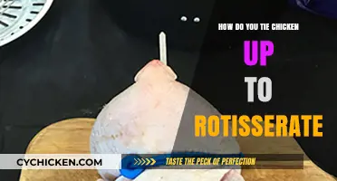 Mastering the Art of Tying Chicken for Perfect Rotisserie Cooking