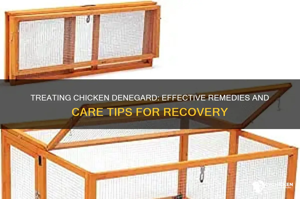 how do you treat a chicken with denegard