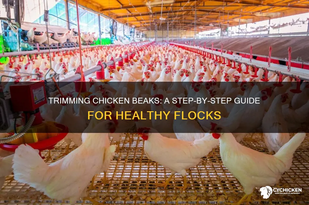 how do you trim a chicken