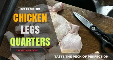Mastering the Art of Trimming Chicken Leg Quarters: A Step-by-Step Guide