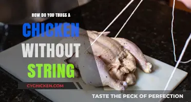 Trussing Chicken Without String: Simple Techniques for Perfect Roasts