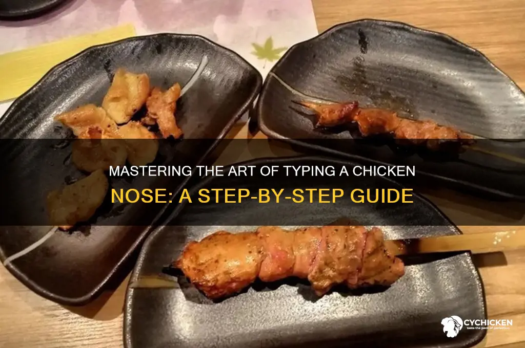 how do you type a chicken nouse