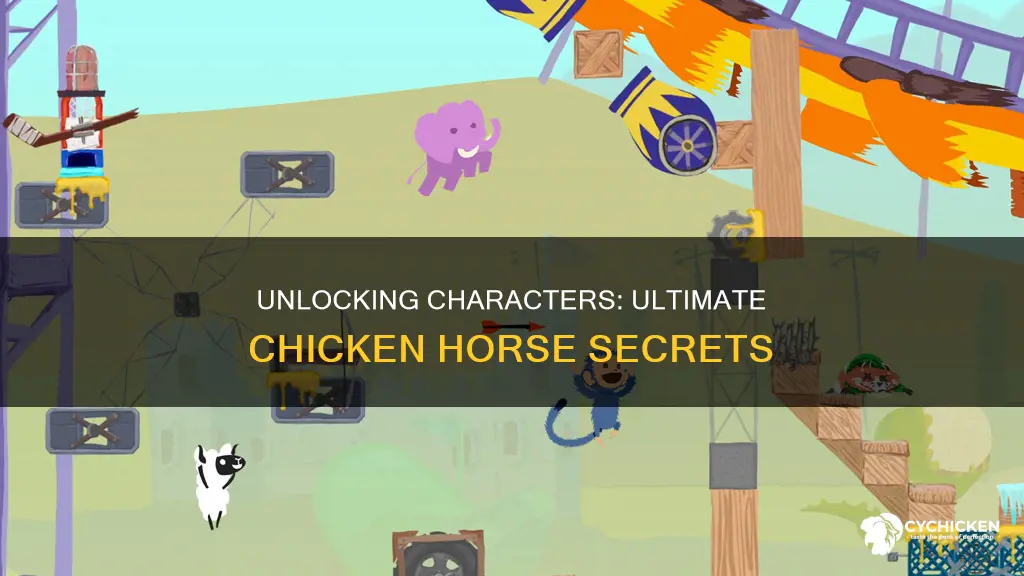 how do you unlock characters in ultimate chicken horse