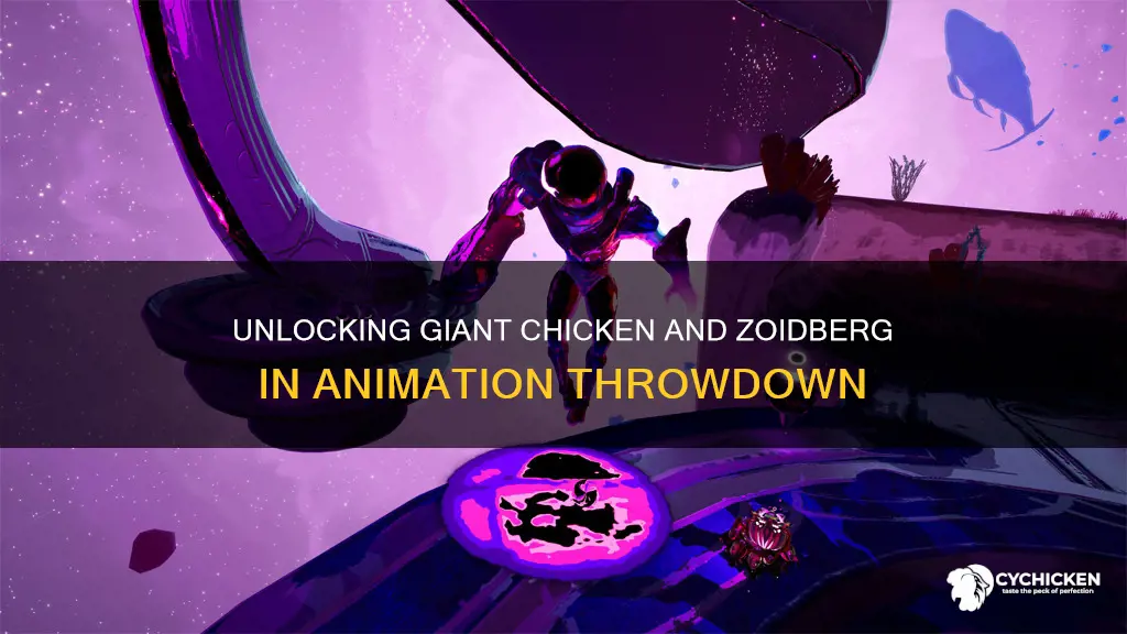 how do you unlock giant chicken and zoidberg animation throwdown