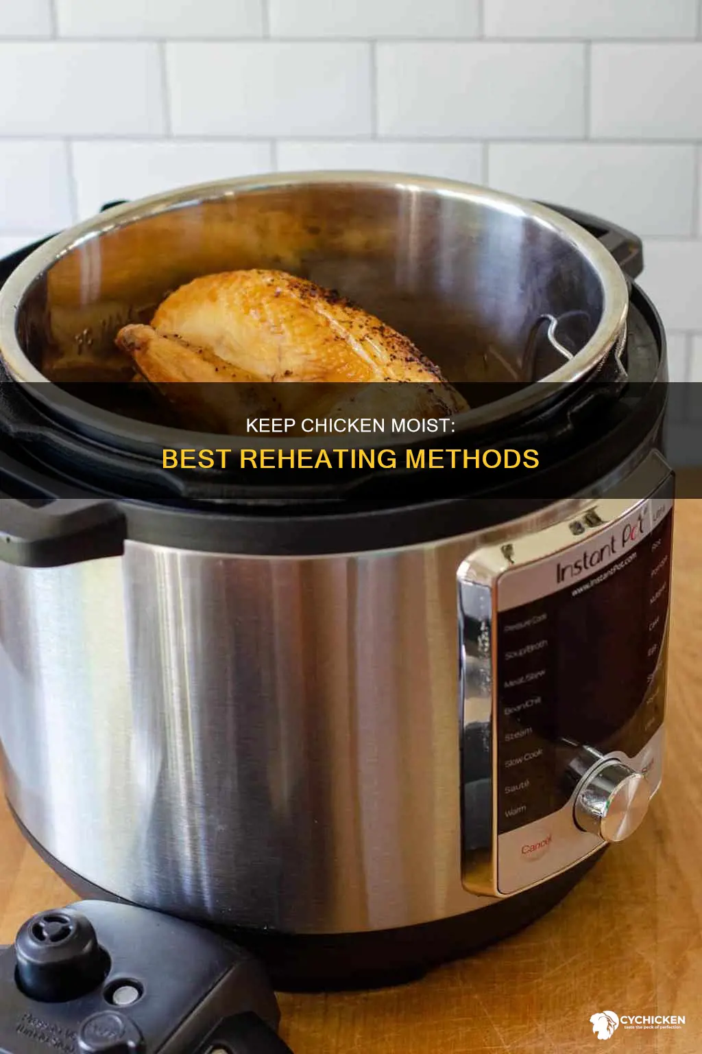 how do you warm up chicken without drying it out