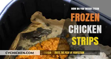 Mastering the Art of Weighing Tyson Frozen Chicken Strips