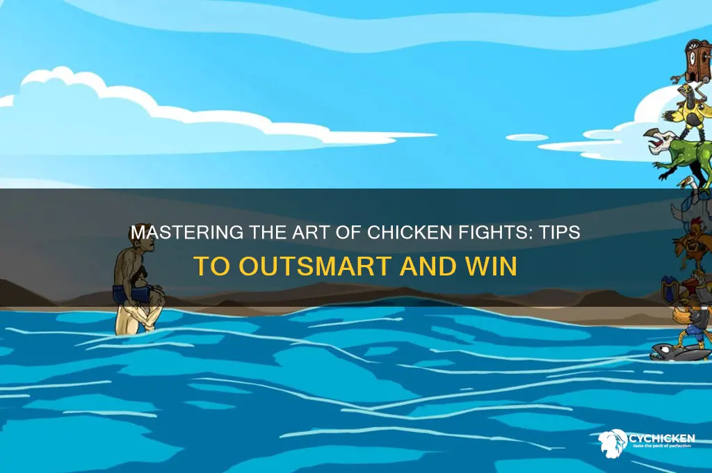how do you win a chicken fight