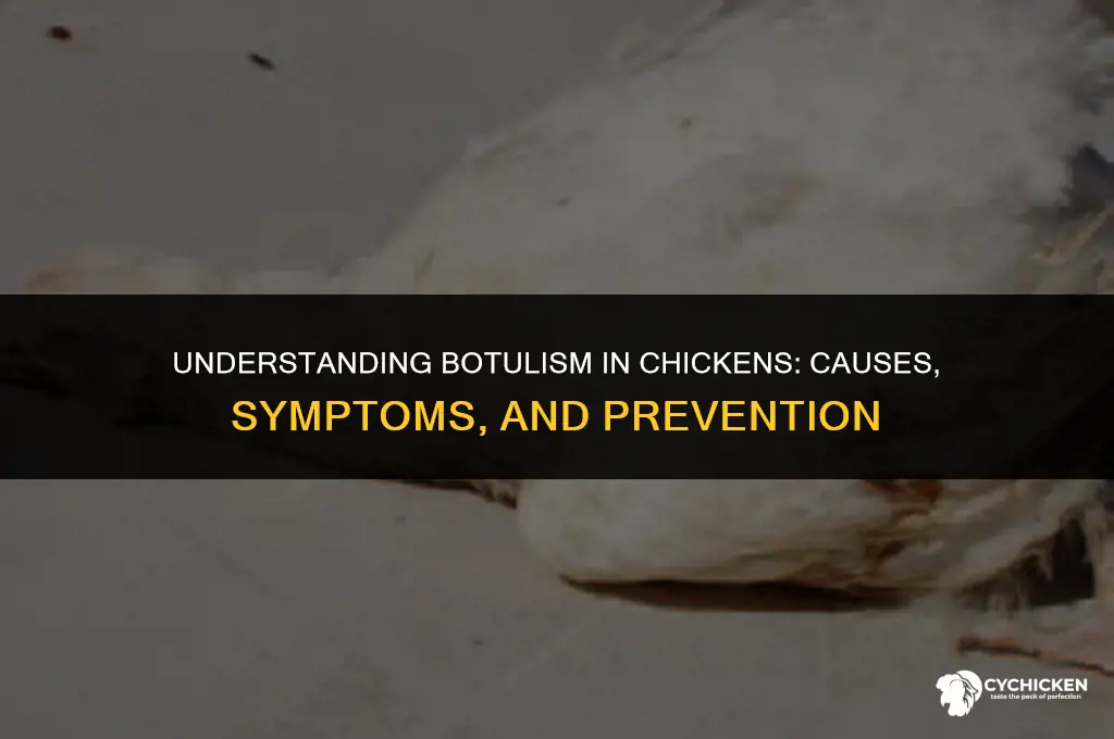 how does a chicken get botulism