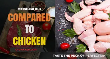 Beef vs. Chicken: A Flavor Comparison and Culinary Insights