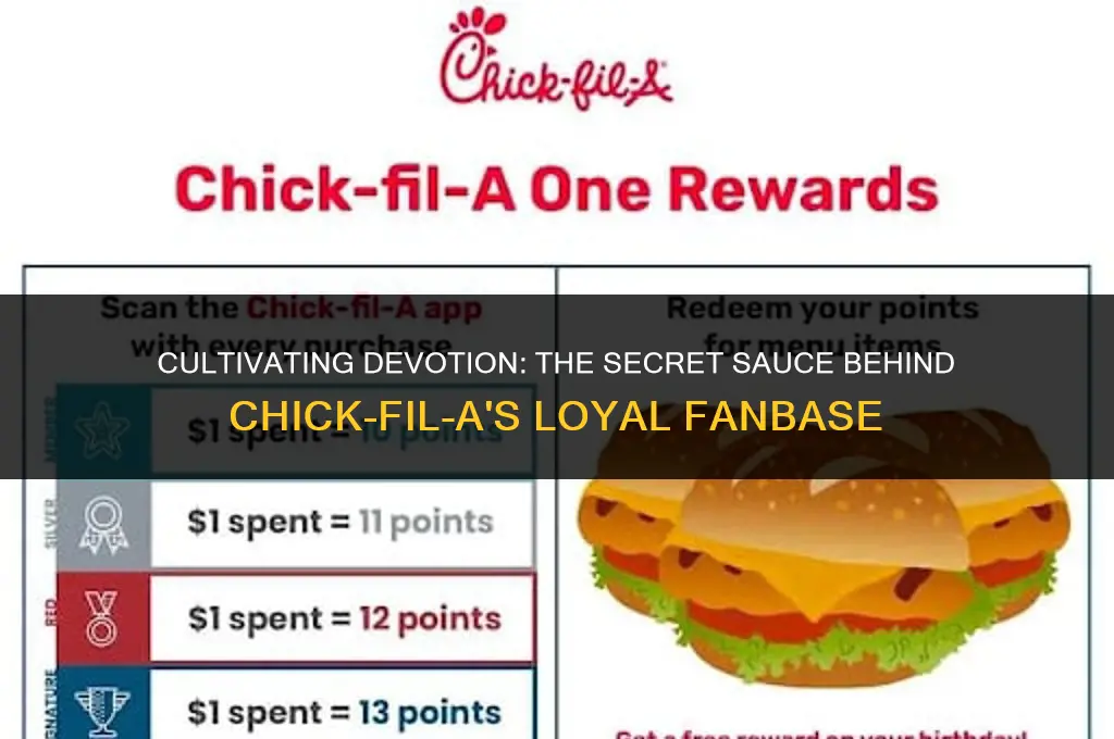 how does chick-fil-a get customer loyalty