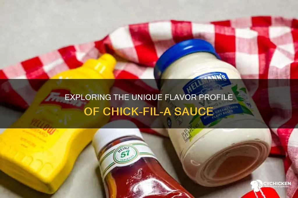 how does chick fil a sauce taste