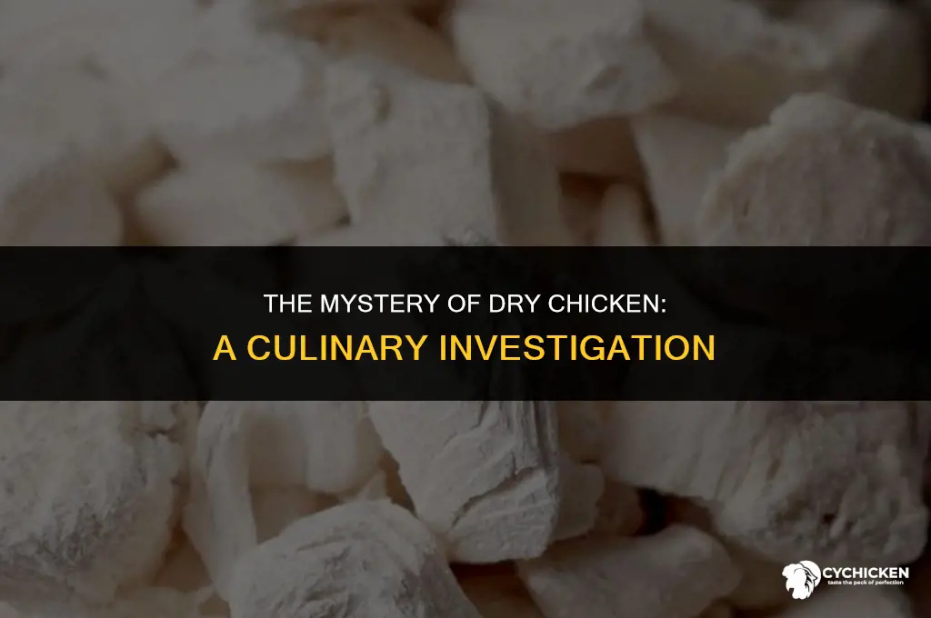 how does chicken get so dry