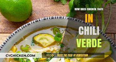 Exploring the Flavor: Chicken's Unique Taste in Chili Verde