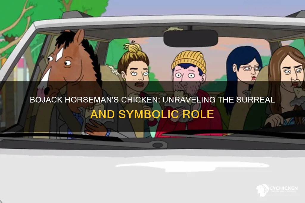 how does chicken work in bojack horseman