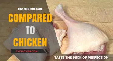 Duck vs. Chicken: A Flavor Comparison and Culinary Insights