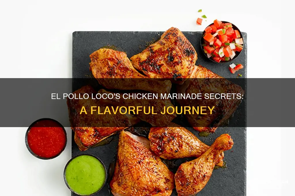 how does el pollo loco marinate their chicken