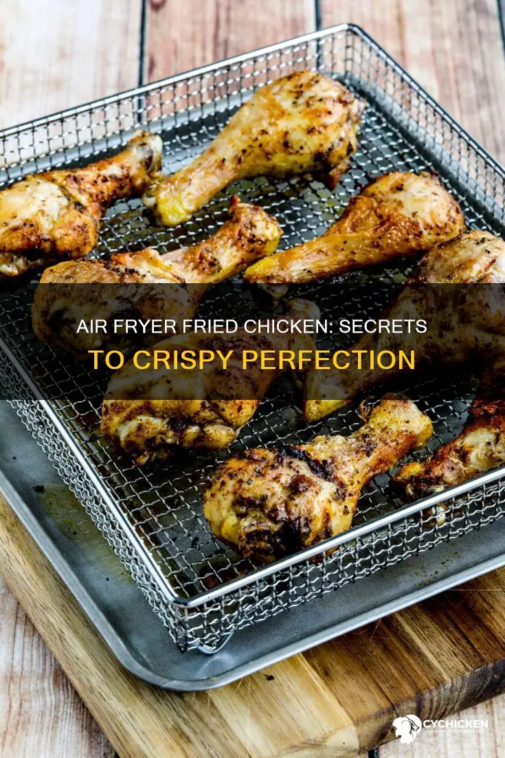 how does friend chicken come out in an air fryer