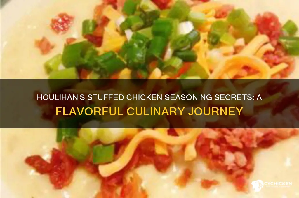 how does houlihans season their stuffed chicken
