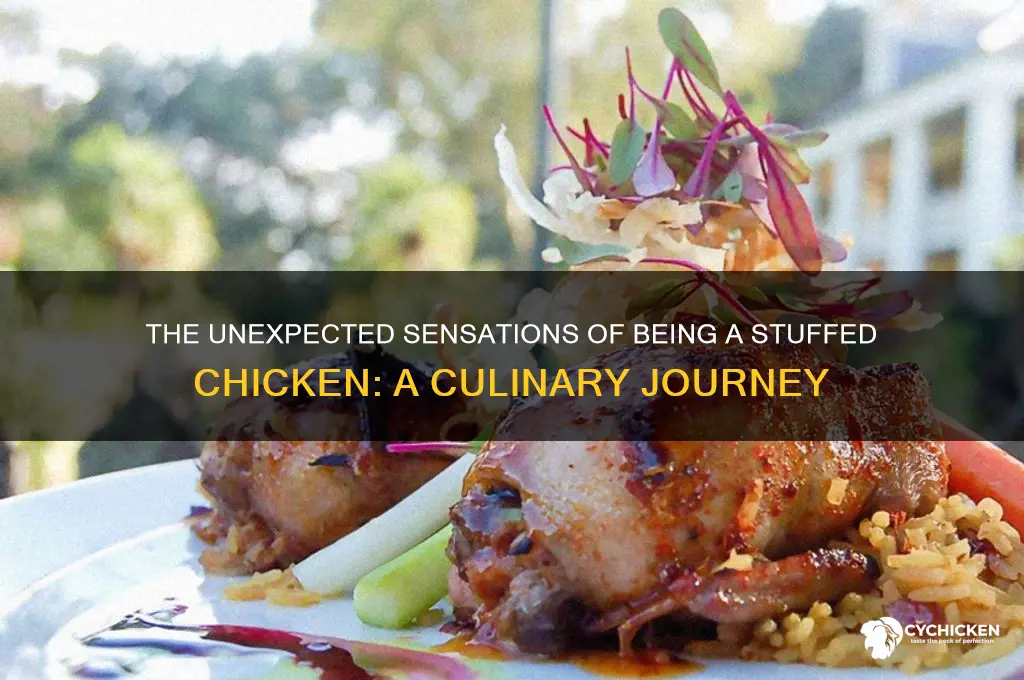 how does it feel to be stuffed chicken