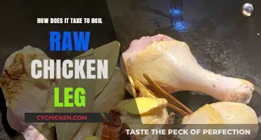 Boiling Chicken Legs: How Long Does It Take?