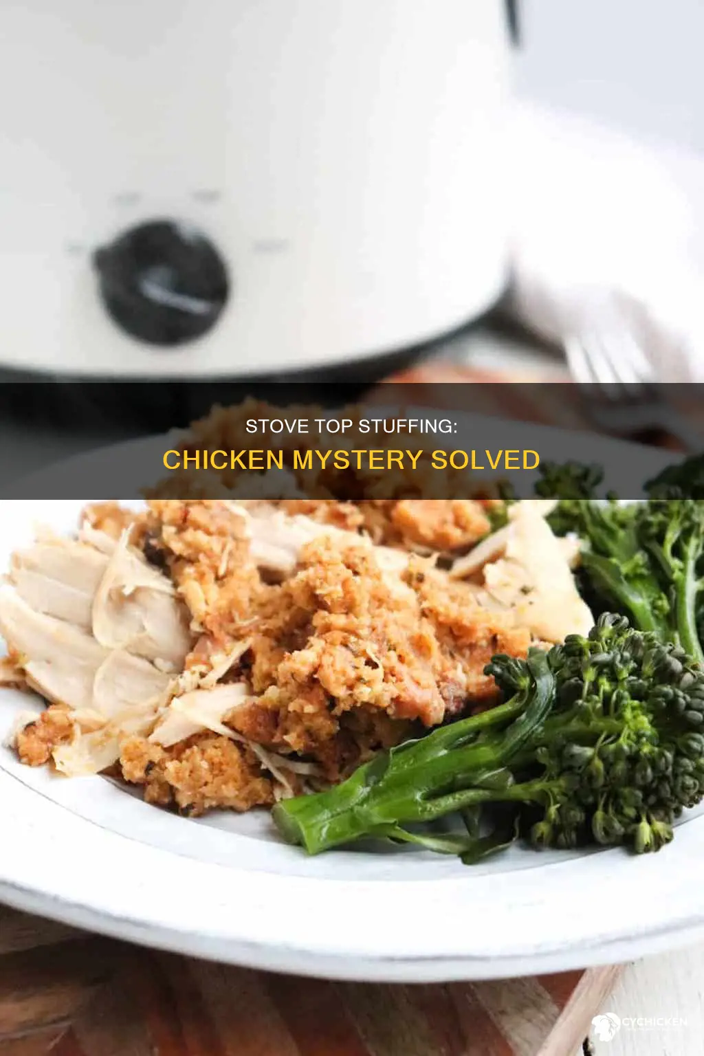 how does kraft stove top stuffing have chicken in it