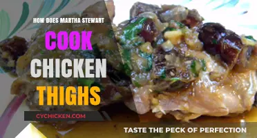 Martha Stewart's Perfect Chicken Thighs: Tips & Techniques Revealed