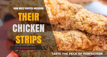 Popeyes' Chicken Strips: Unveiling the Secret Measurement Process