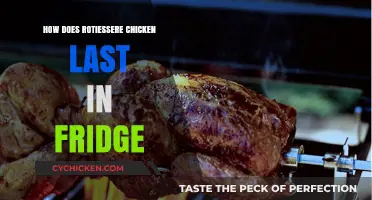How Long Does Rotisserie Chicken Stay Fresh in the Fridge?