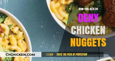 The Moral Dilemma of Denying Chicken Nuggets: Evil or Justified?