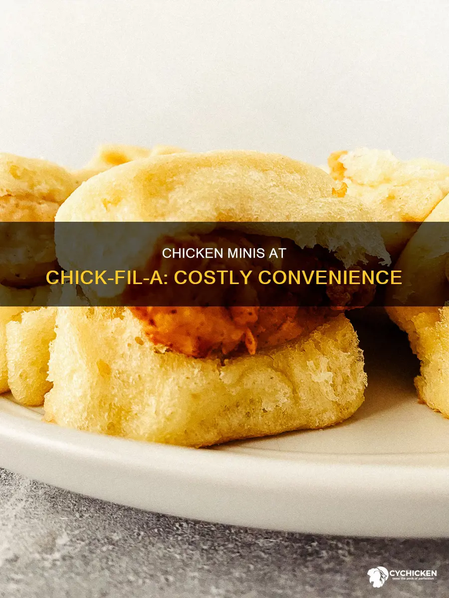 how expinsive is the 30 count chicken minis and chickfila