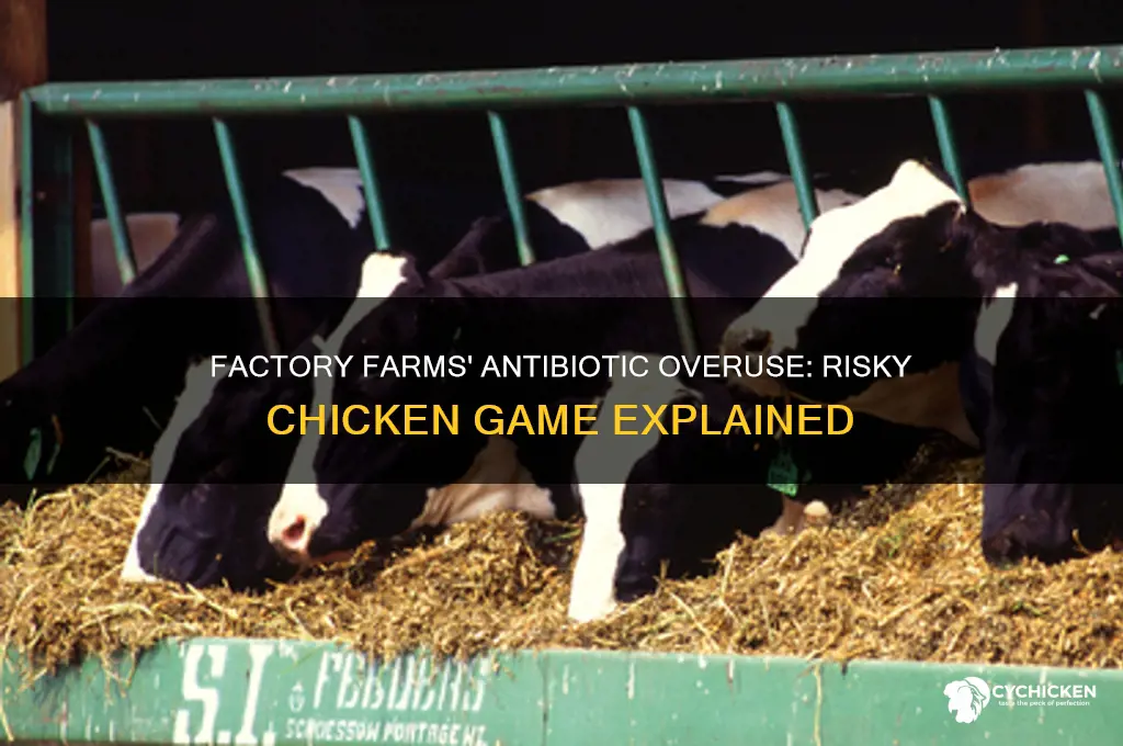 how factory farms play chicken with antibiotics summary