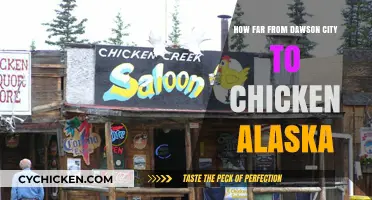 Dawson City to Chicken, Alaska: Mapping the Distance and Adventure
