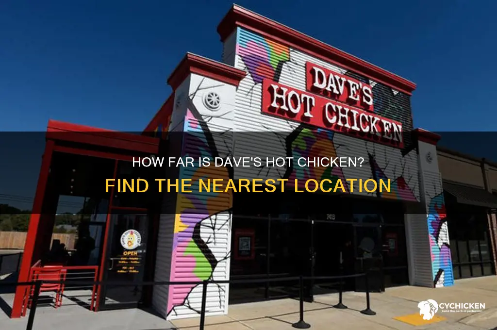 how far is dave