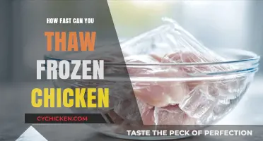 Quick Thawing Tips: Safely Defrosting Frozen Chicken in a Hurry