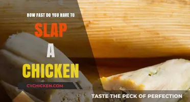 Slapping Chickens: Speed and Force Requirements