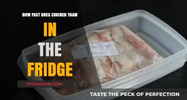Quickly Thaw Chicken Safely: Fridge Defrosting Time Guide