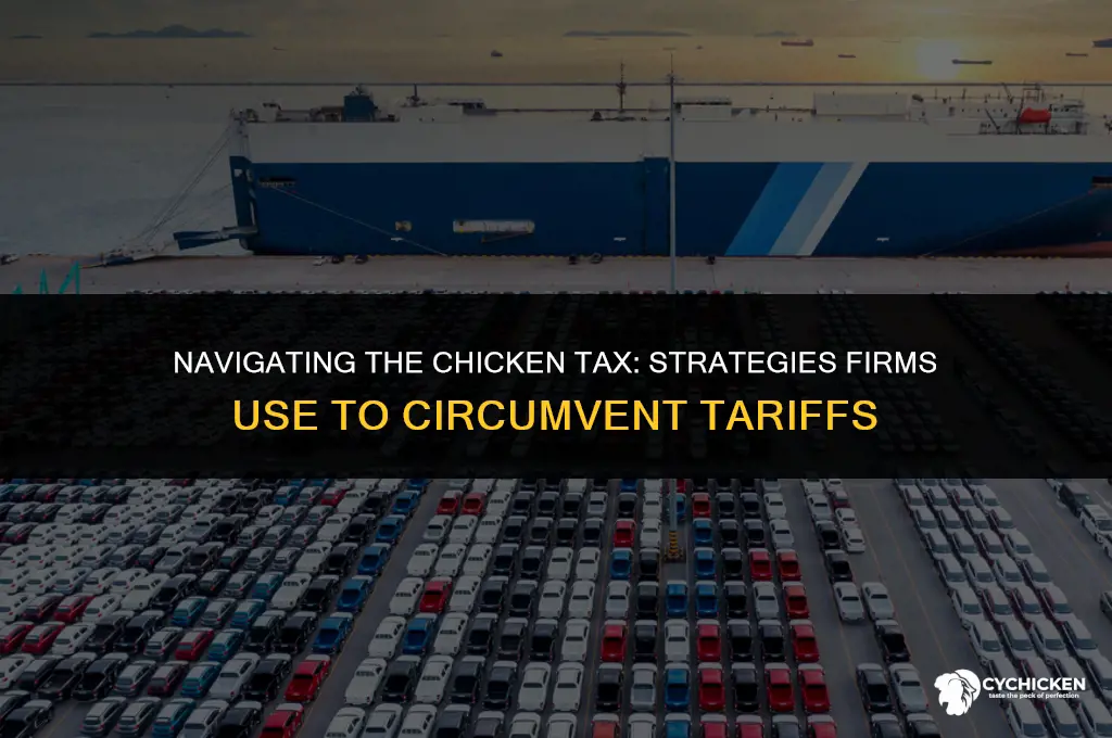 how firms get around the chicken tax