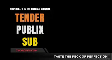 Is the Publix Buffalo Chicken Tender Sub Healthy?