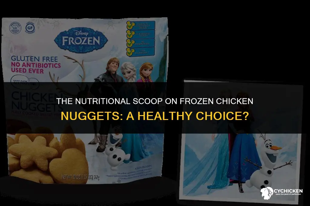 how healthy are frozen chicken nuggets
