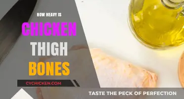 Unveiling the Surprising Weight of Chicken Thigh Bones: A Detailed Guide