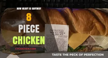 Safeway 8-Piece Chicken Weight: Uncovering the Poundage Mystery