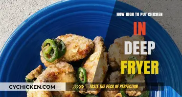 Perfect Deep-Fried Chicken: Optimal Height for Crispy, Juicy Results