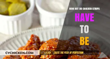 Perfect Chicken Strips: Ideal Temperature for Crispy, Juicy Results