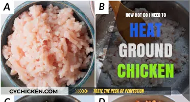 Ground Chicken: Safe Cooking Temperature Tips