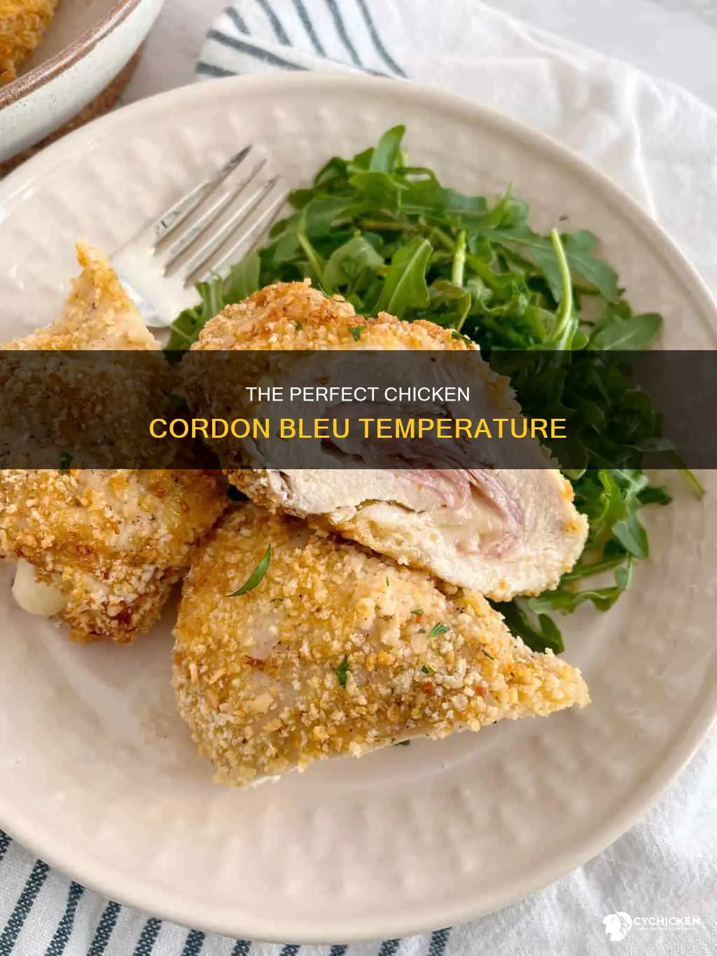 how hot does chicken cordonn blue need to reach