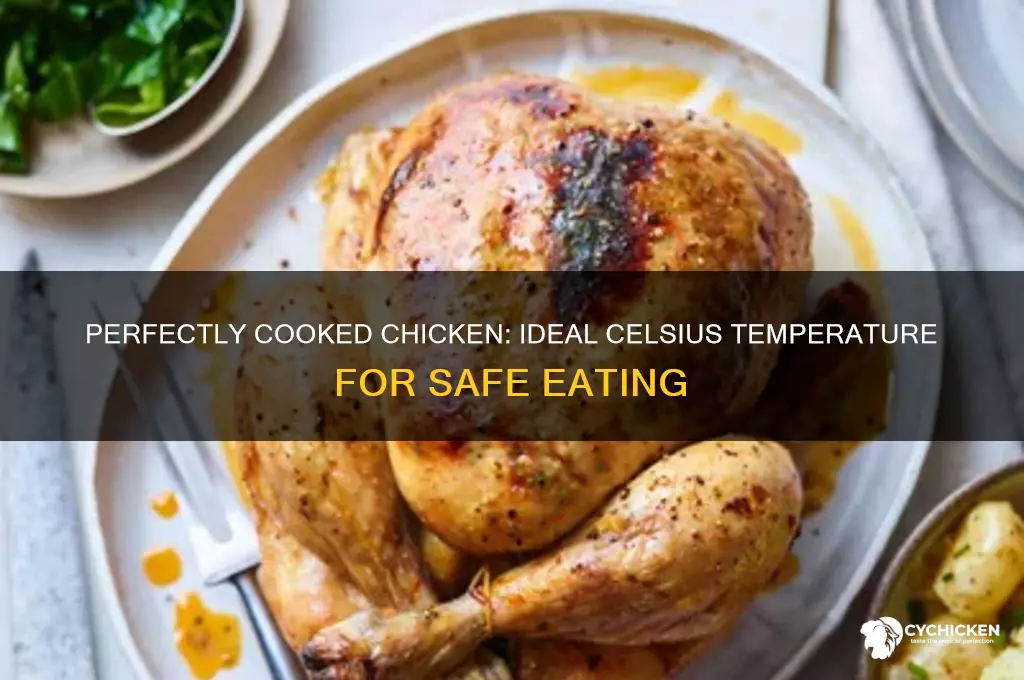 how hot does chicken need to be celsius