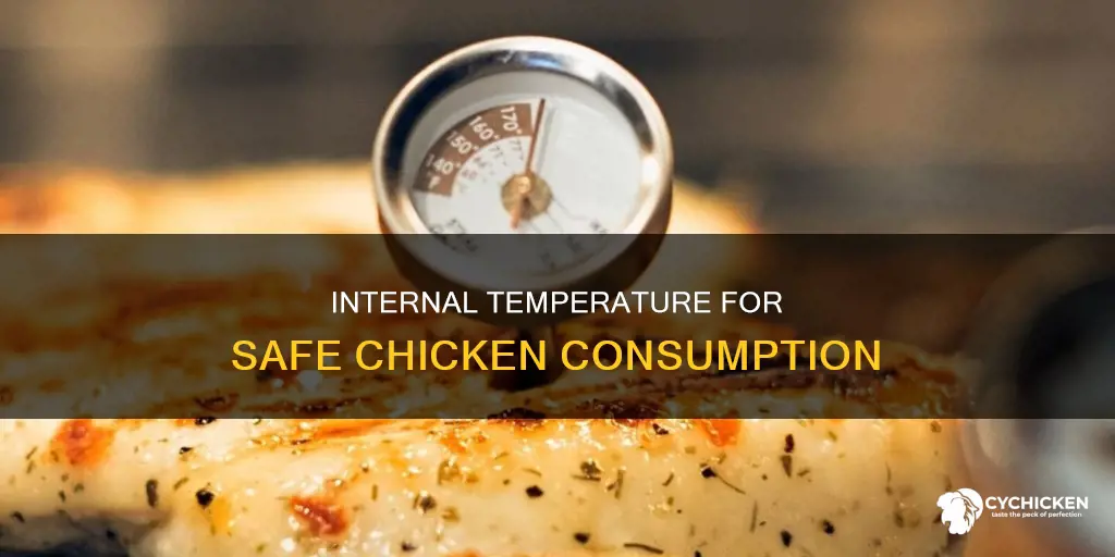 how hot for chicken to be safe to est