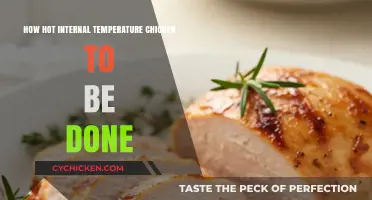 Perfectly Cooked Chicken: Ideal Internal Temperature for Safe Eating