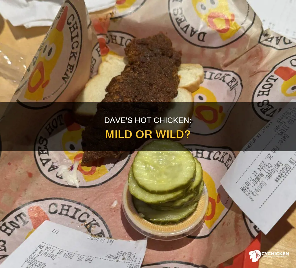 how hot is mild at dave