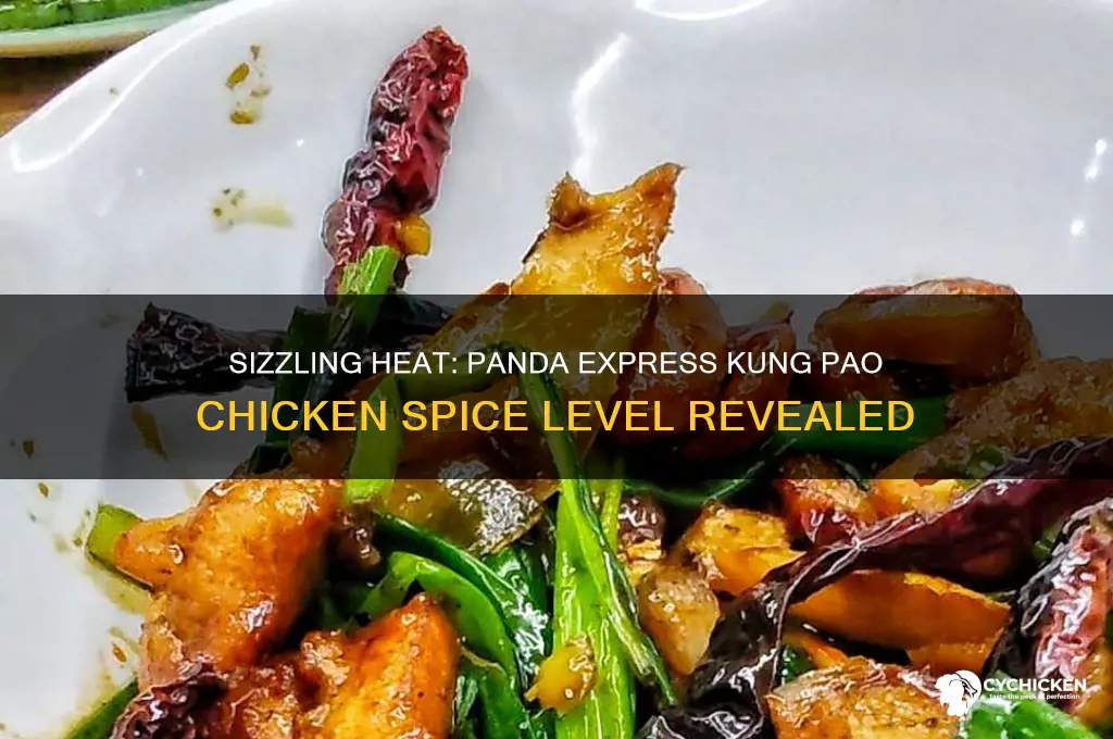 how hot is panda express kung pao chicken